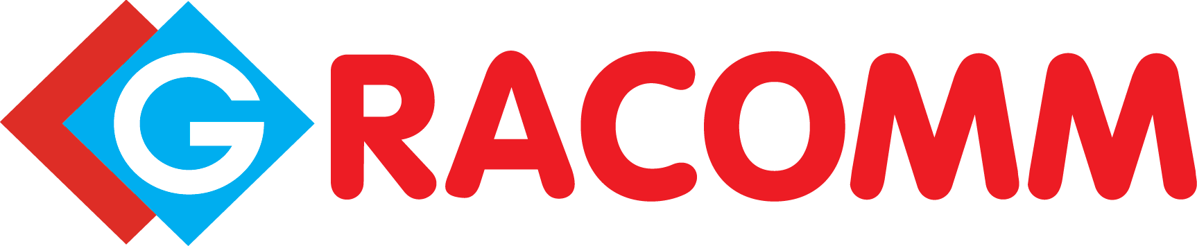Logo firmy z napisem GRACOMM.